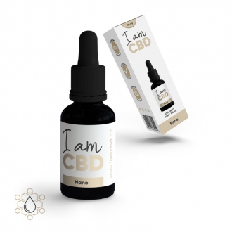 KOMPLETNÍ SORTIMENT - Iam CBD Nano CBD kapky 10 ml