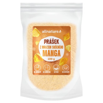 IMPORT Allnature - Allnature Prášek z mrazem sušeného manga 100 g