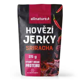 IMPORT Allnature - Allnature BEEF Sriracha Jerky 25 g