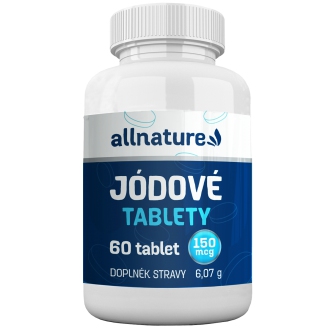 IMPORT Allnature - Allnature Jódové tablety 60 tbl.