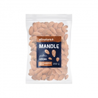 KOMPLETNÍ SORTIMENT - Allnature Mandle uzené 250 g