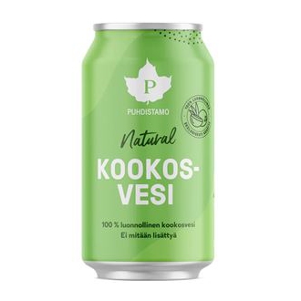 KOMPLETNÍ SORTIMENT - Puhdistamo Coconut Water 310ml natural (Kokosová voda)