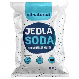 KOMPLETNÍ SORTIMENT - Allnature Jedlá soda 1000 g