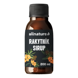 KOMPLETNÍ SORTIMENT - Allnature Rakytníkový sirup 200 ml