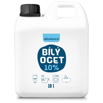 IMPORT Allnature - Allnature Bílý ocet 10 % 10 l
