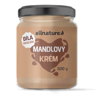 IMPORT Allnature - Allnature Mandlový krém s bílou čokoládou 500 g