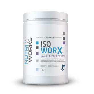Import Foractiv.cz - Iso Worx NEW 1kg vanilka s borůvkou