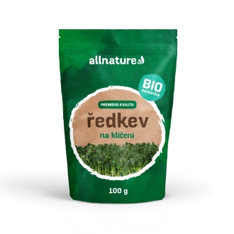 IMPORT Allnature - Allnature Ředkev BIO semínka na klíčení 100 g