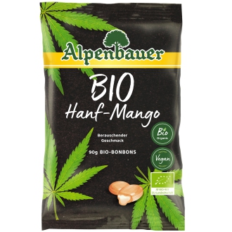 IMPORT Allnature - Alpenbauer BIO Přírodní bonbóny 
Konopí - mango 90 g