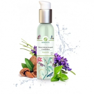 Přírodní kosmetika - SEMANTE by Naturalis Tělový olej po koupeli s meduňkou 100 ml