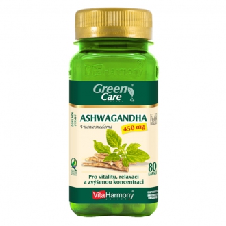 KOMPLETNÍ SORTIMENT - VitaHarmony Ashwagandha 450 mg 80 cps.