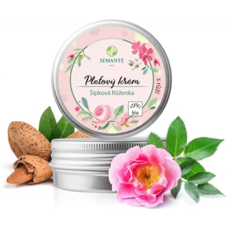 Přírodní kosmetika - SEMANTE by Naturalis Hydratační pleťový krém s růží 50 ml