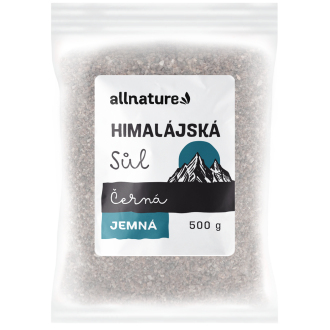 IMPORT Allnature - Allnature Himalájská sůl černá jemná 300 g