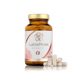 LattaRose Beauty doplněk stravy pro zdravý růst vlasů a nehtů 100 cps.