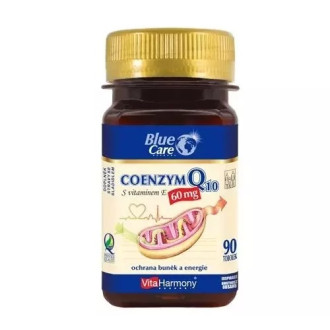 VitaHarmony Koenzym Q10 60 mg + vitamin E 90 tob.