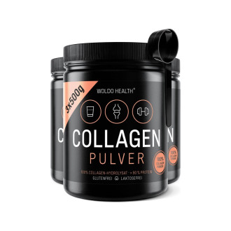 2+1 Woldohealth 100% Hovězí Kolagen 3x500 g