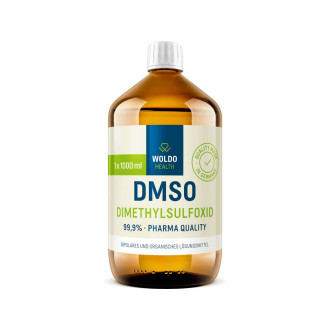 WoldoHealth DMSO dimethylsulfoxid 99,9% 1000 ml