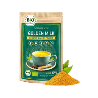 Woldohealth Zlaté mléko kurkuma 300g