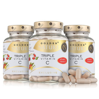 2+1 GN Exclusive Triple přírodní vitamin C 300 cps.