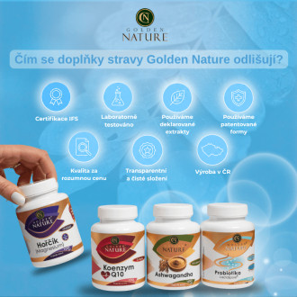 2+1 Golden Nature Methionin+Vitamin B6 300 cps.