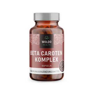WoldoHealth Beta caroten komplex 90 kapslí