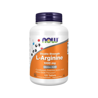 NOW Foods L-Arginine, 1000 mg, 120 tablet