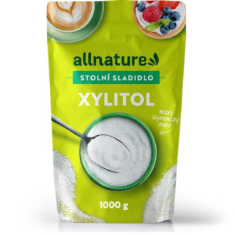 Allnature Xylitol - březový cukr 1000 g