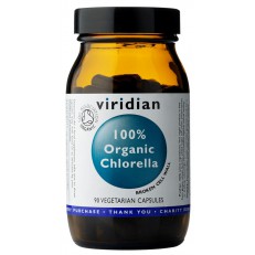 Viridian Chlorella 90 kapslí Organic