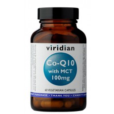 Viridian Co-Q10 with MCT 30 kapslí