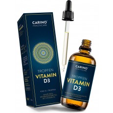 CARINO HEALTHCARE Vitamin D3 Kapky ( 1000 I.U. ) 50 ML