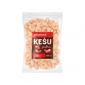 Allnature Kešu v medu a chilli  250 g