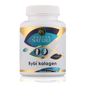 Golden Nature Rybí kolagen+Vitamin C 100 cps.