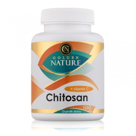 Golden Nature Chitosan + Vitamin C 100 cps.