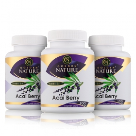 2+1 Golden Nature Acai berry 300 cps.