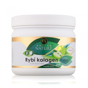 Golden Nature Rybí kolagen+Vitamin C - Jablko 250g