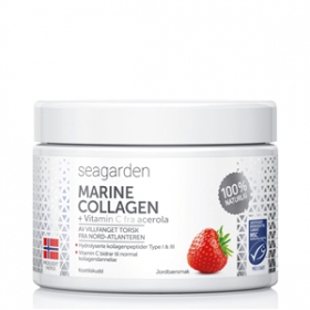 Seagarden Marine Collagen + Vitamin C 150g jahoda