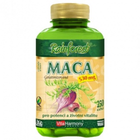 Maca 530 mg - 250 kapslí, XXL economy