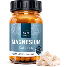 Woldohealth Hořčík Tri-Magnesium dicitrát 120 cps.