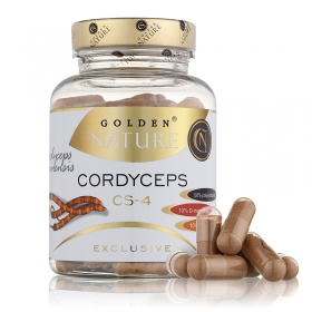 GN Exclusive Cordyceps sinensis CS-4 50% polysacharidů 100 cps.