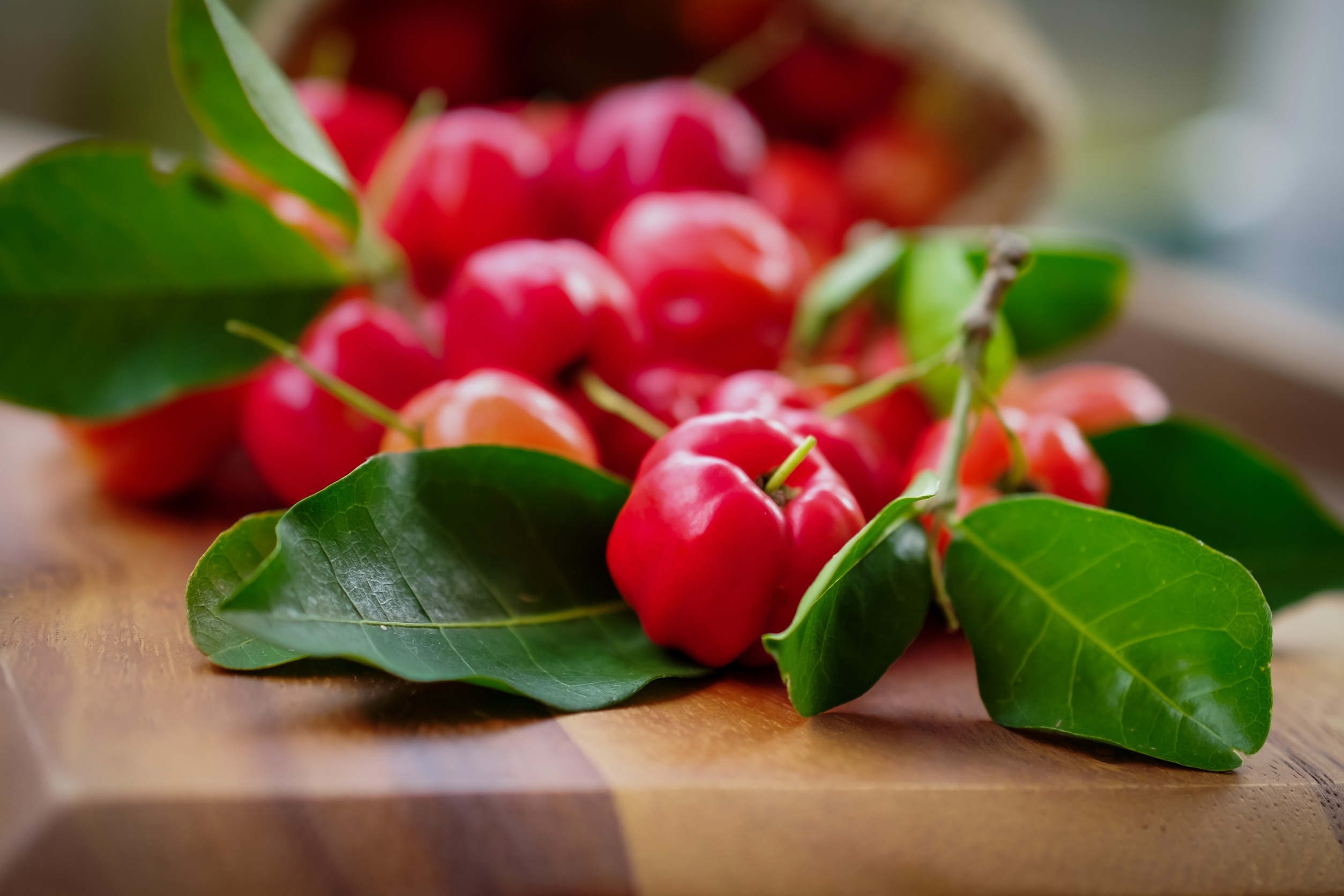 Acerola plod z barbadoské třešně